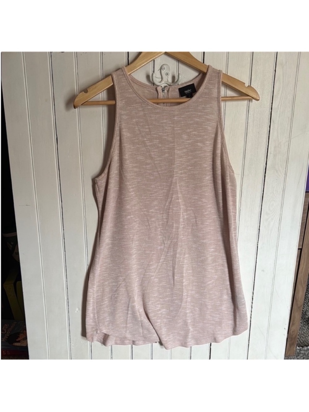 Mossimo Tank Top Light Pink Size L